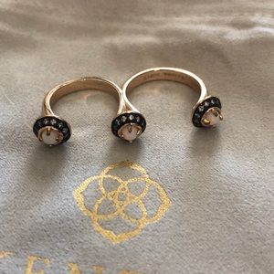 Kendra scott Odette ring rose gold
